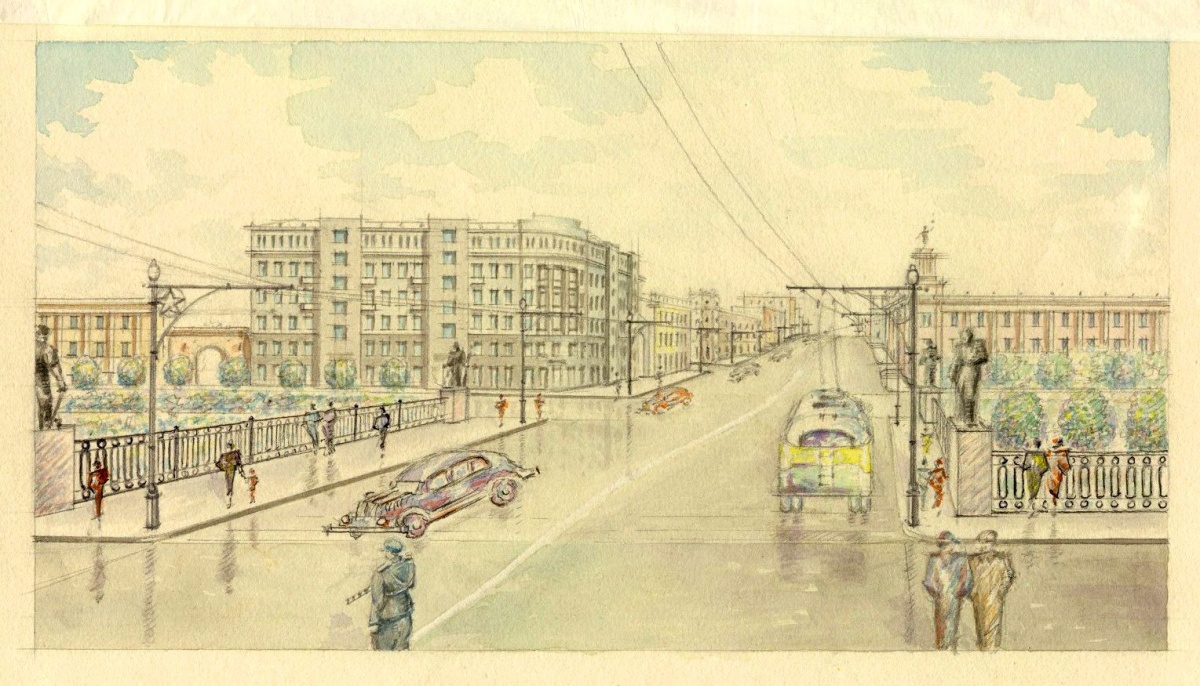 Рисунок города кирова