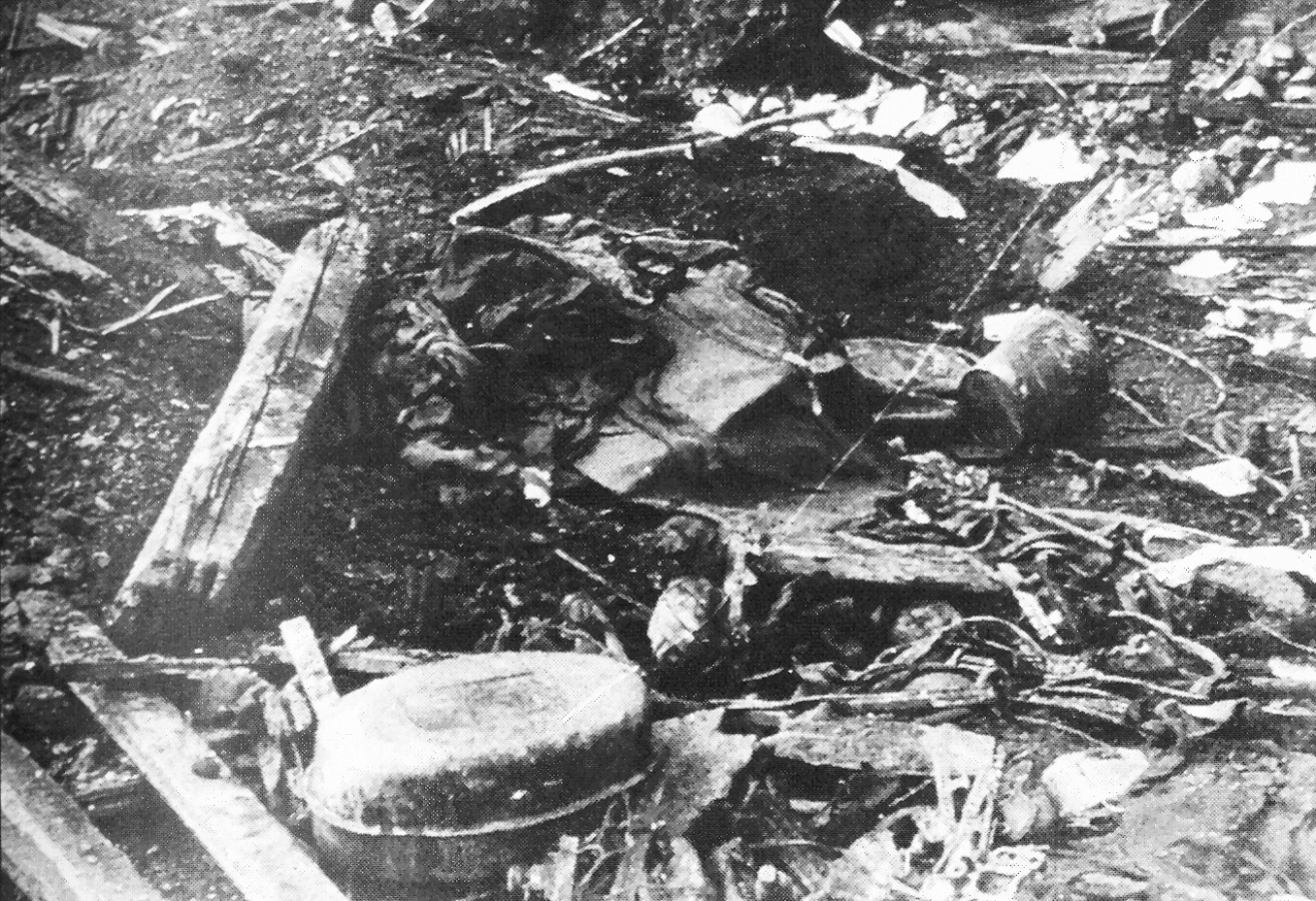 Последствия взрыва. 25 мая 1968 г.