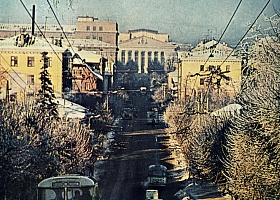 Холодный зимний день в Кирове (1973 год)